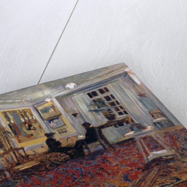 Chat at the Fontaines: Mr and Mrs Arthur Fontaine; Causerie chez les Fontaines: Monsieur et Madame Arthur Fontaine, 1904 by Edouard Vuillard