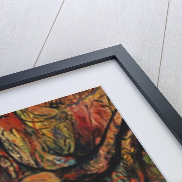 Grandmere chaussant une Fillette, 1931 by Marie Clementine (1865-1938) Valadon