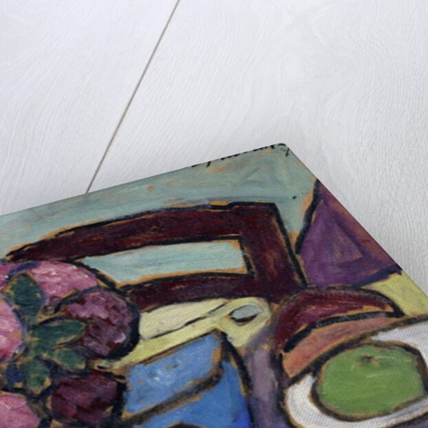 Still life with Chair and Bouquet; Stilleben mit Stuhl und Blumenstrasse, 1906 by Alexej von Jawlensky