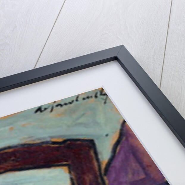 Still life with Chair and Bouquet; Stilleben mit Stuhl und Blumenstrasse, 1906 by Alexej von Jawlensky