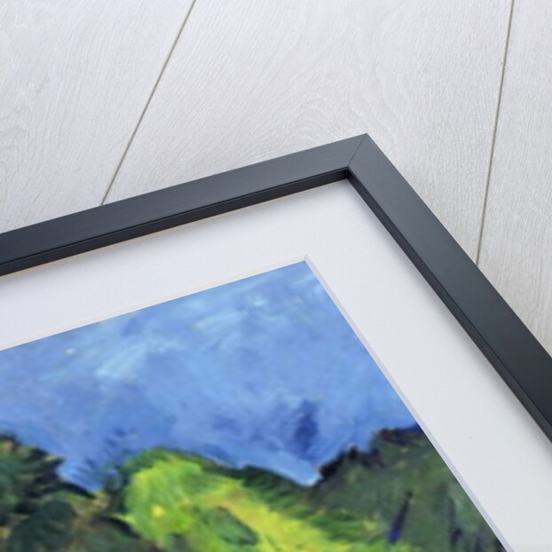 Landscape with Chestnut Tree; Landschaft mit Kastanienbaum, 1913 by Ernst Ludwig Kirchner