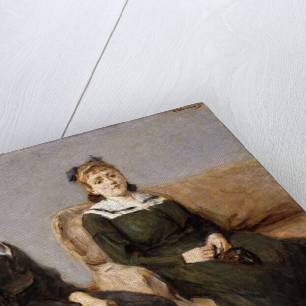 The Two Sisters Leder; Die Zwei Schwestern Leder, 1911 by Max Liebermann