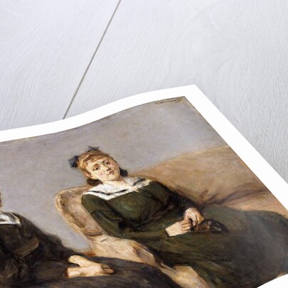 The Two Sisters Leder; Die Zwei Schwestern Leder, 1911 by Max Liebermann