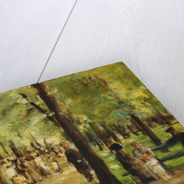 Walkers in the Tiergarten; Spazierganger im Tiergarten, 1918 by Max Liebermann