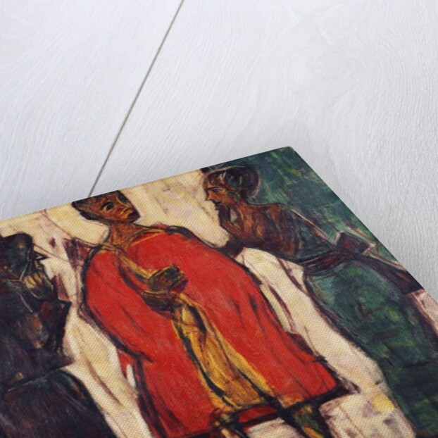 The Parting of the Ways; Am Scheideweg, 1917 by Christian Rohlfs