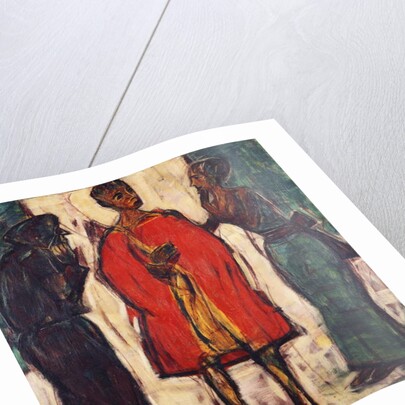 The Parting of the Ways; Am Scheideweg, 1917 by Christian Rohlfs