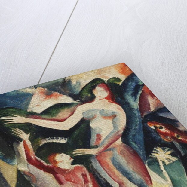 The Exotic Dance; Der Exotische Tanz, 1917 by Josef Eberz