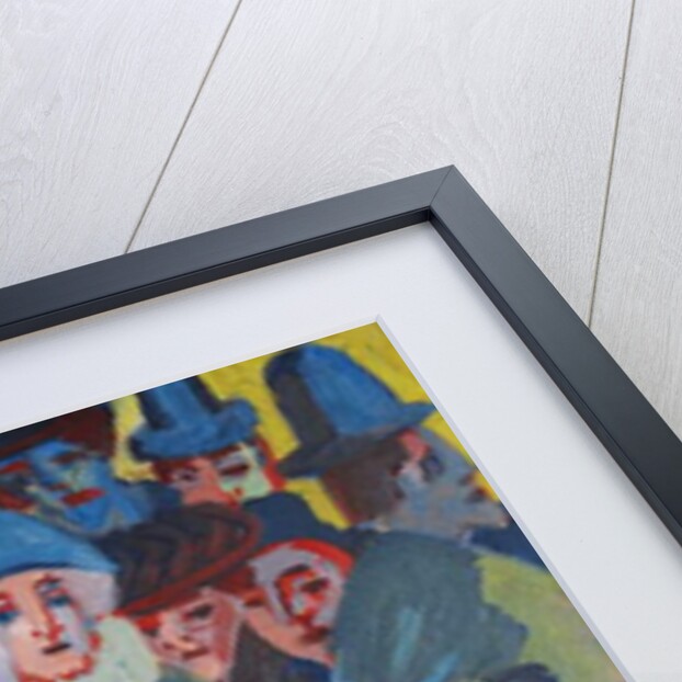 Street Scene; Strassenszene, 1913 by Ernst Ludwig Kirchner