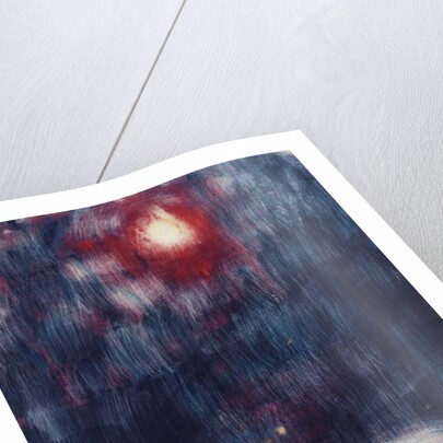 Moonlight on Lake Maggiore; Mondschein am Lago Maggiore, 1934 by Christian Rohlfs