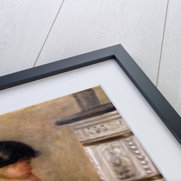 Woman at the Corner of the Stove; Femme au Coin du Poele, 1912 by Pierre Auguste Renoir