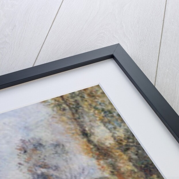 Peasant and Child Returning from the Fields, Pontoise; Paysanne et Enfant Revenant des Champs, Pontoise, 1882 by Camille Pissarro