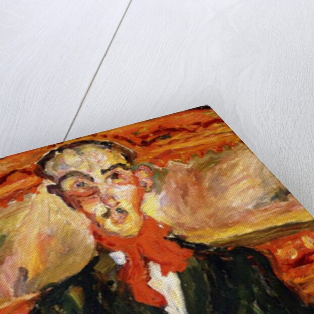 Man in Red Scarf by Chaim Soutine