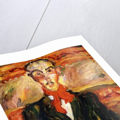Man in Red Scarf by Chaim Soutine