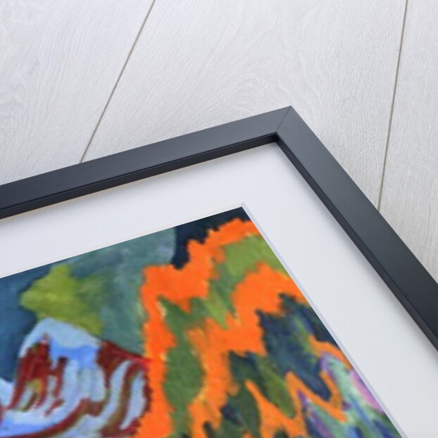 Sertig Path in Summer; Sertigweg im Sommer, 1923 by Ernst Ludwig Kirchner