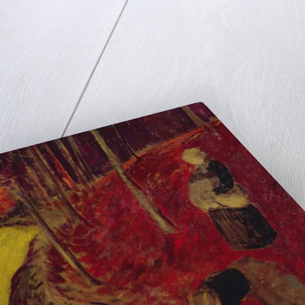 Fern Gatherers in the Bois d'Amour at Pont Aven; Les Ramasseuses de Fougeres au Bois d'Amour a Pont Aven, c.1910 by Paul Serusier