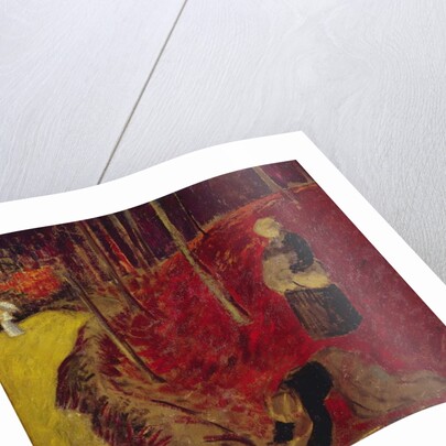 Fern Gatherers in the Bois d'Amour at Pont Aven; Les Ramasseuses de Fougeres au Bois d'Amour a Pont Aven, c.1910 by Paul Serusier