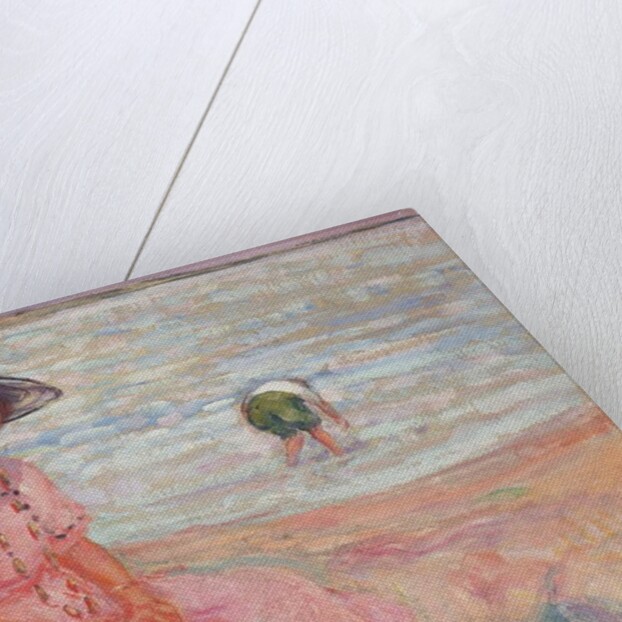 Woman in the Pink Dress by the Sea; Femme a la Robe Rose au bord de la Mer, c.1920 by Henri Lebasque