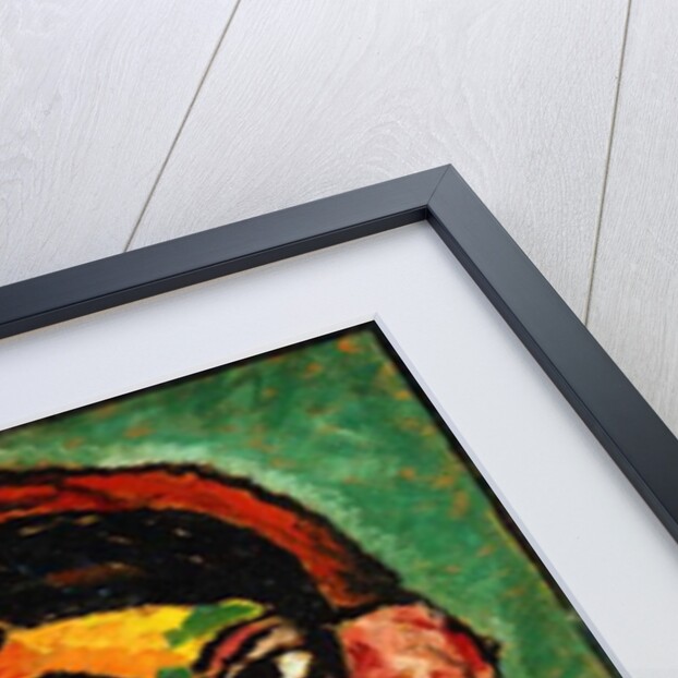 Spanish Girl with a Red Scarf; Spanierin mit rotem Schal, c.1912 by Alexej von Jawlensky