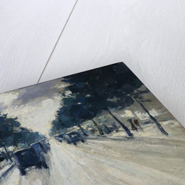 The Embankment, London, 1926 by Lesser Ury