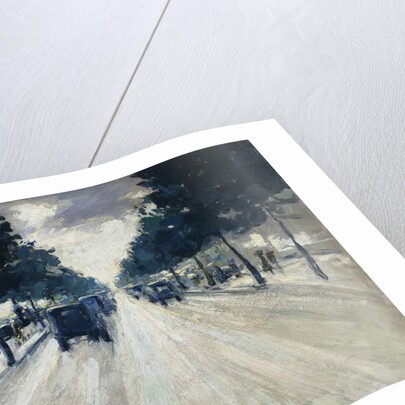 The Embankment, London, 1926 by Lesser Ury