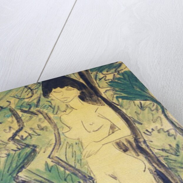 Nude in the Forest by Otto Muller or Mueller