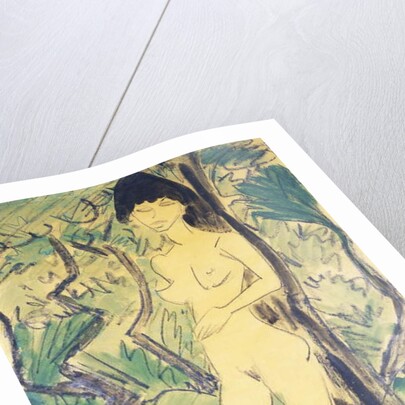 Nude in the Forest by Otto Muller or Mueller