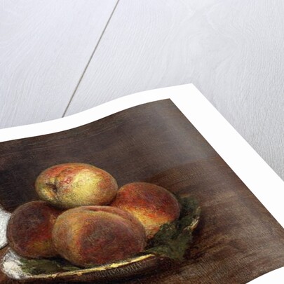 The Bowl of Peaches; Le Bol de Peches, 1869 by Ignace Henri Jean Fantin-Latour