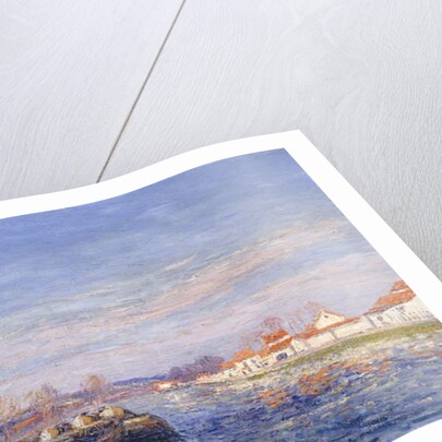 St. Mammes, Moret-sur-Loing by Gustave Loiseau