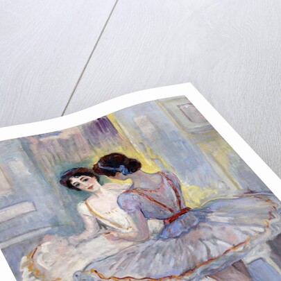 Miss Zambelli in her Dressing Room by Henri Lebasque