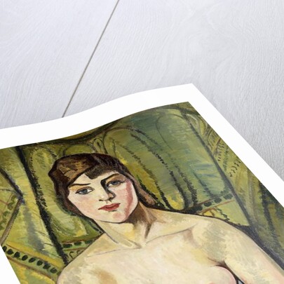 Woman with Bare Breasts; Femme aux Seins Nus, 1917 by Marie Clementine (1865-1938) Valadon