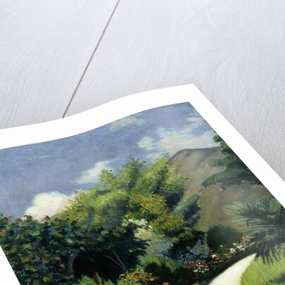 Girl in a Garden, Le Pradet; Fillette au Jardin, Le Pradet, c.1925 by Henri Lebasque