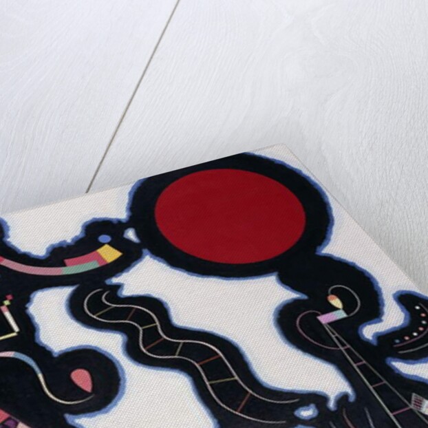 The Red Circle; Der Rote Kreis, 1939 by Wassily Kandinsky