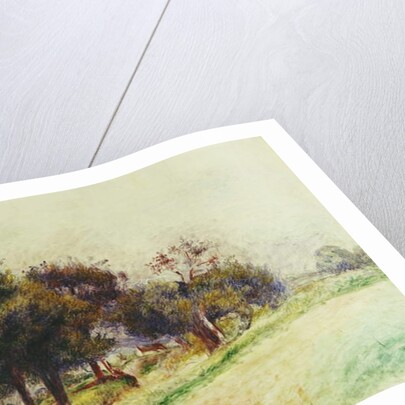Landscape; Paysage, by Pierre Auguste Renoir