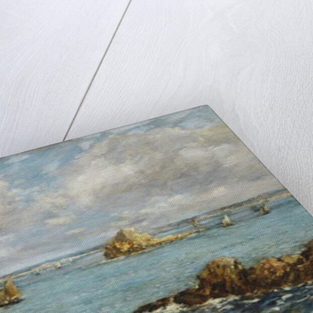 Bay of Douarnenez; La Baie de Douarnenez, 1897 by Eugene Louis Boudin