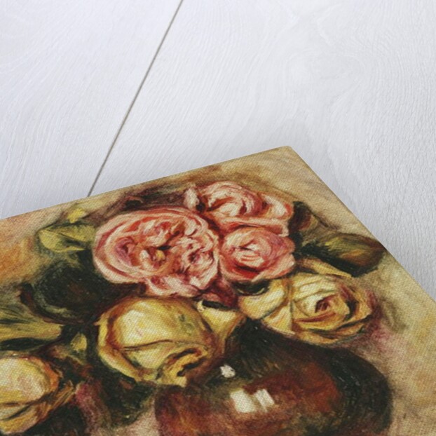 Vase of Roses; Vase de Roses by Pierre Auguste Renoir