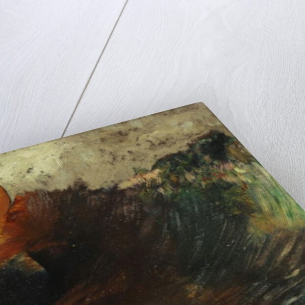 The Death of Ophelia; La Mort d'Ophelie, by Odilon Redon