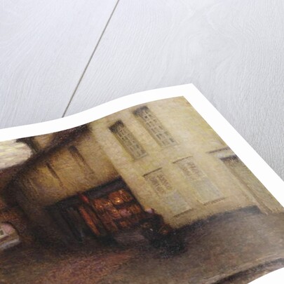 The Little Shop, Gerberoy; La Petit Boutique, Gerberoy, c.1906 by Henri Eugene Augustin Le Sidaner