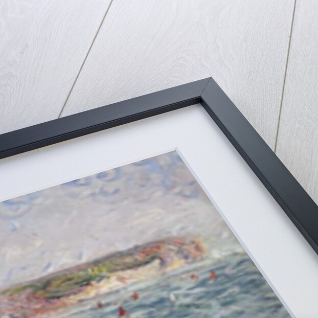 Sailboats near the Cliffs, Yport; Voiliers pres de Falaises, Yport, 1924 by Gustave Loiseau