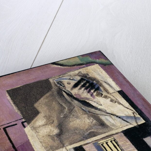 Still Life in front of Balcony by Louis Marcoussis