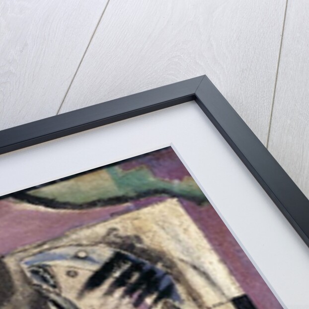 Still Life in front of Balcony by Louis Marcoussis