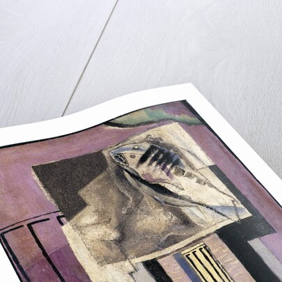 Still Life in front of Balcony by Louis Marcoussis