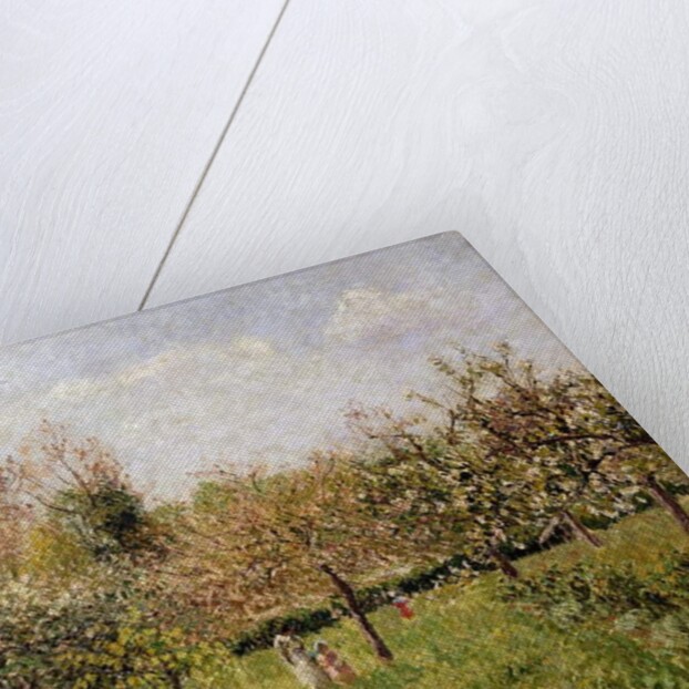 Spring at Eragny; Printemps a Eragny, 1900 by Camille Pissarro