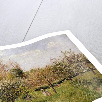 Spring at Eragny; Printemps a Eragny, 1900 by Camille Pissarro