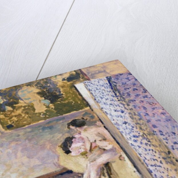 In Bonnard's Studio at 60 Rue de Douai: Nude by a Screen; Dans l'Atelier de Bonnard, 60 Rue de Douai: Nu au Paravent by Edouard Vuillard