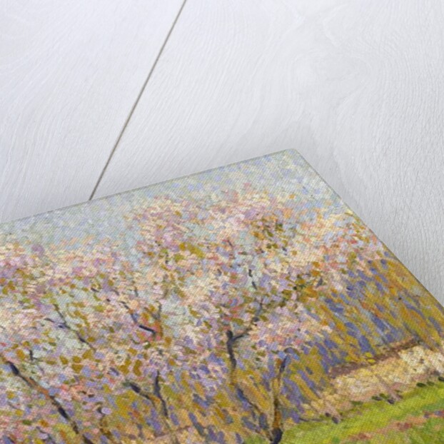 Apple Tree in Blossom; Pommiers en Fleurs by Henri Jean Guillaume Martin