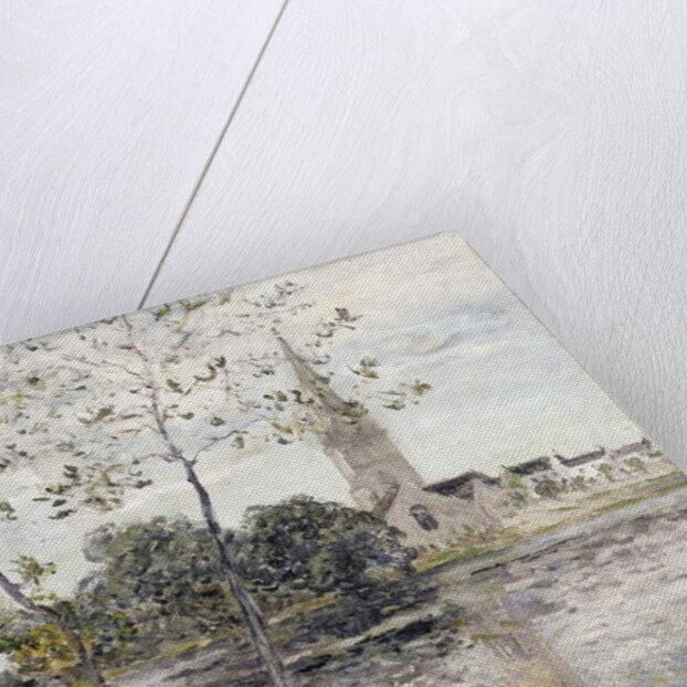 By the Pond at Rosporden, Finistere; Au Bord de l'Etang a Rosporden, Finistere, 1911 by Maxime Emile Louis Maufra