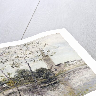 By the Pond at Rosporden, Finistere; Au Bord de l'Etang a Rosporden, Finistere, 1911 by Maxime Emile Louis Maufra