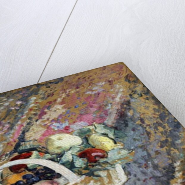 Still Life with a Basket of Fruit by Henri Lebasque