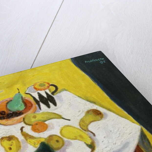 Still Life with Pears, 1992 by Alberto Morrocco