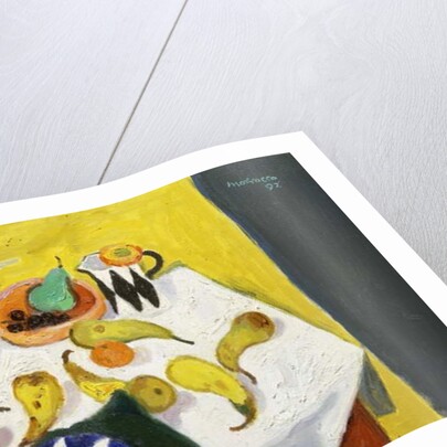 Still Life with Pears, 1992 by Alberto Morrocco